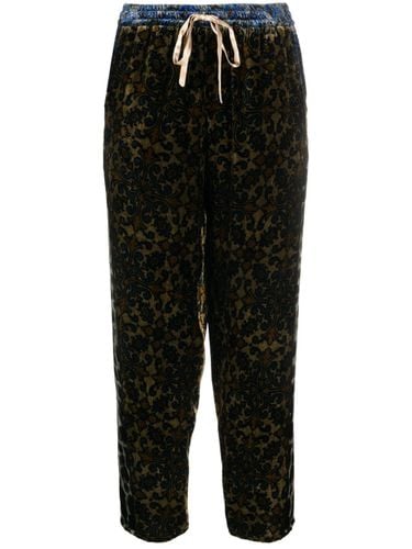 Printed Silk Blend Trousers - Pierre-Louis Mascia - Modalova