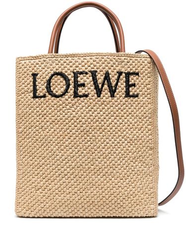 LOEWE - Standard A4 Rafia Tote Bag - Loewe - Modalova