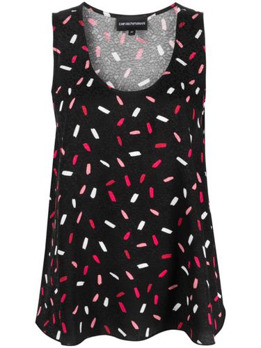 Printed Sleeveless Top - Emporio Armani - Modalova