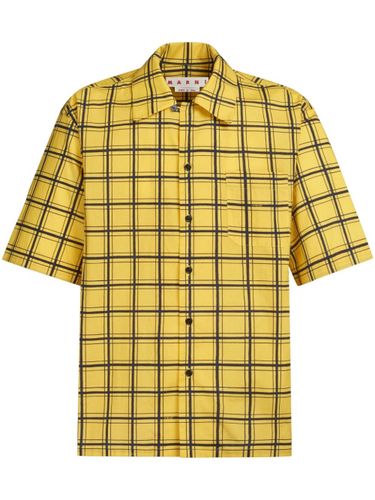 MARNI - Checked Cotton Shirt - Marni - Modalova