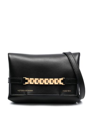 Mini Chain Leather Pouch Bag - Victoria Beckham - Modalova