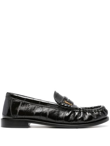 Le Loafer Leather Slippers - Saint Laurent - Modalova