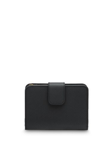 PRADA - Small Leather Zipped Wallet - Prada - Modalova