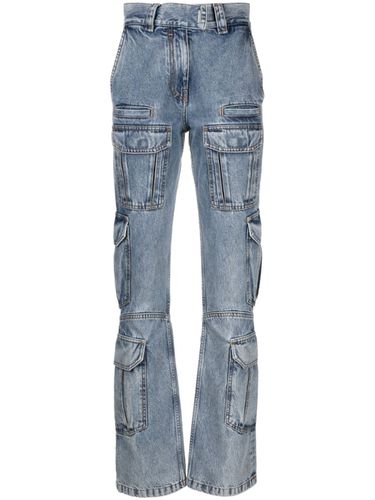 GIVENCHY - Cargo Denim Cotton Jeans - Givenchy - Modalova