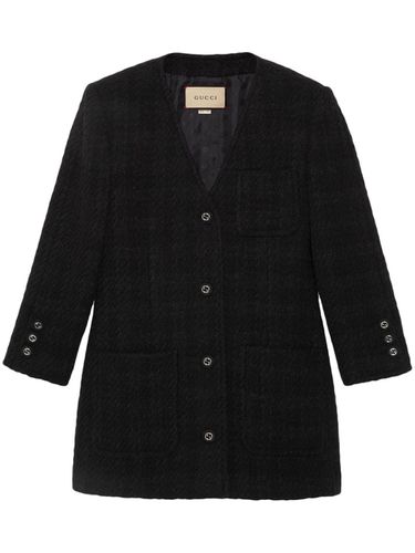 Tweed Single-breasted Jacket - Gucci - Modalova