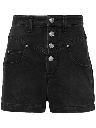 Jovany Denim Cotton Shorts - Marant Etoile - Modalova