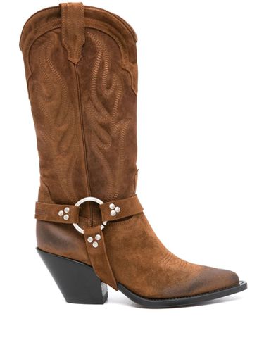 SONORA - Suede Texan Boots - Sonora - Modalova