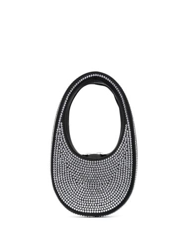 Mini Swipe Crystal Embellished Leather Handbag - Coperni - Modalova