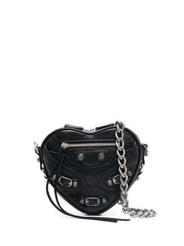 Le Cagole Heart Leather Mini Bag - Balenciaga - Modalova