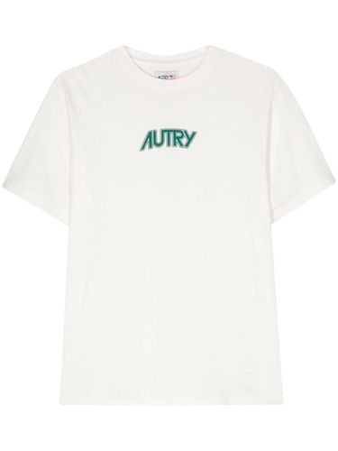 AUTRY - Logo Cotton T-shirt - Autry - Modalova