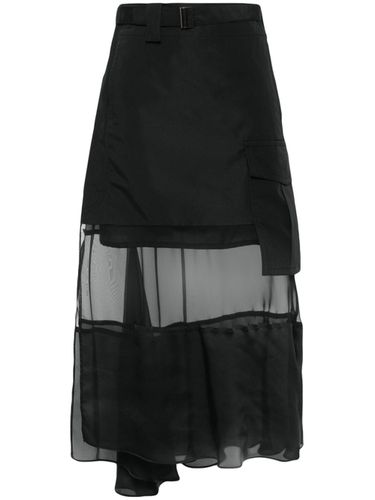 SACAI - Fabric Combo Skirt - Sacai - Modalova