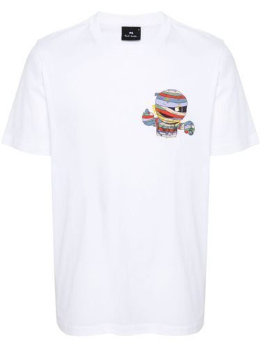 Mummy Happy Printed Cotton T-shirt - PS Paul Smith - Modalova