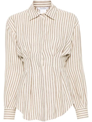 MAX MARA - Striped Linen Shirt - Max Mara - Modalova