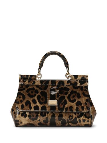 Sicily Small Leopard Print Handbag - Dolce & Gabbana - Modalova