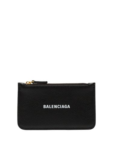 BALENCIAGA - Cash Leather Card Case - Balenciaga - Modalova