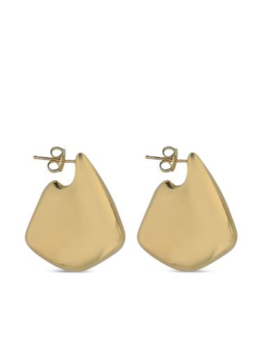 Fin Small Silver Earrings - Bottega Veneta - Modalova