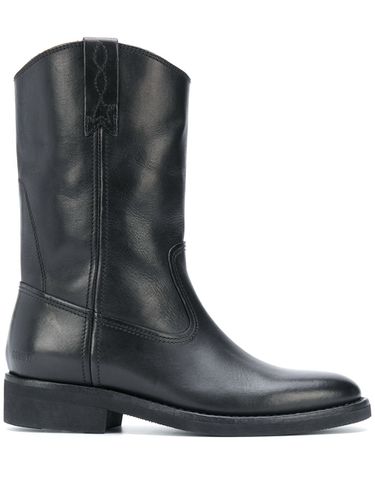 GOLDEN GOOSE - Biker Leather Boots - Golden Goose - Modalova