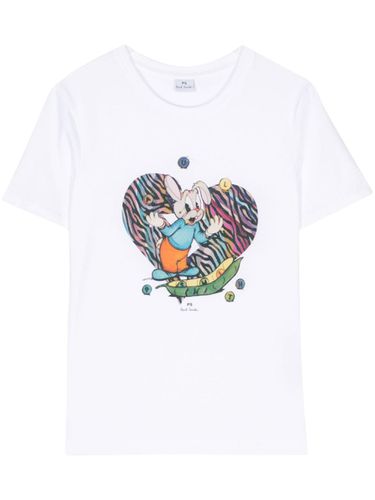 Printed Cotton T-shirt - PS Paul Smith - Modalova