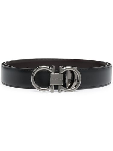 FERRAGAMO - Gancini Leather Belt - Ferragamo - Modalova