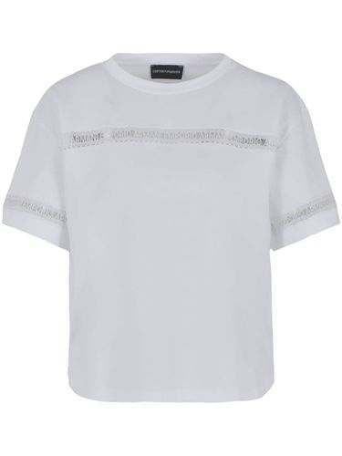 Logo Cotton T-shirt - Emporio Armani - Modalova