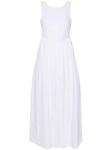 Sleeveless Cotton Midi Dress - Emporio Armani - Modalova
