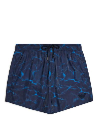 EMPORIO ARMANI - Logo Swim Shorts - Emporio Armani - Modalova