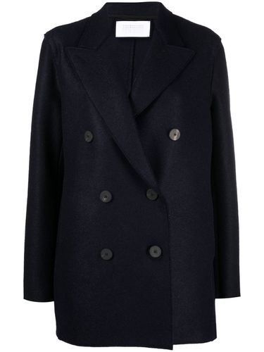 Wool Short Coat - Harris Wharf London - Modalova