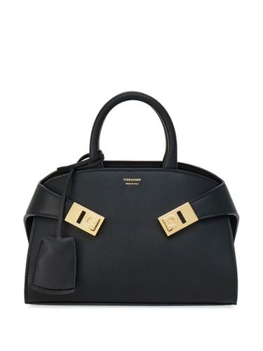 Hug Mini Leather Handbag - Ferragamo - Modalova