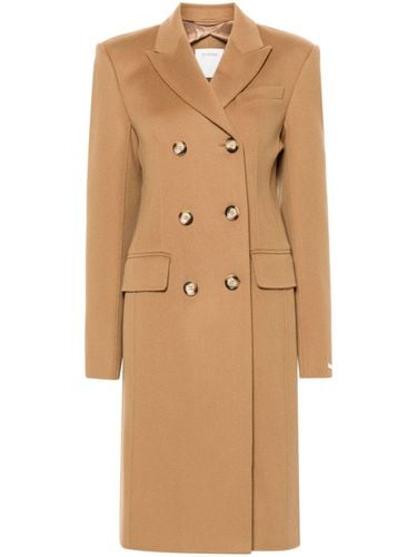 Wool Double-breasted Coat - Sportmax - Modalova