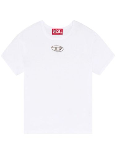 DIESEL - Logo Cotton T-shirt - Diesel - Modalova