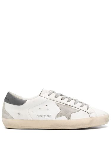 Super Star Leather Sneakers - Golden Goose - Modalova