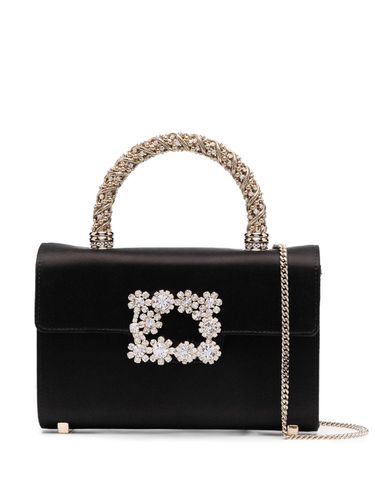 Envelope Flower Jewel Satin Mini Bag - Roger Vivier - Modalova