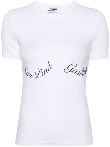 Logo Cotton T-shirt - Jean Paul Gaultier - Modalova