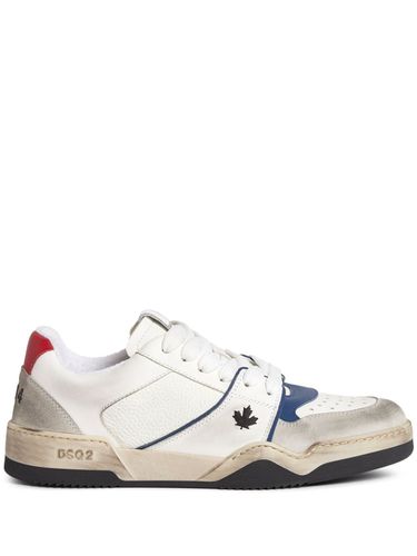 DSQUARED2 - Spike Leather Sneakers - Dsquared2 - Modalova
