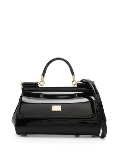 Sicily Patent Leather Handbag - Dolce & Gabbana - Modalova