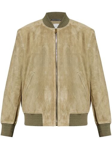 PAUL SMITH - Suede Bomber Jacket - Paul Smith - Modalova