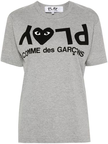 Logo Cotton T-shirt - Comme Des Garcons Play - Modalova
