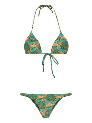 Scrunchie Triangle Bikini Set - Reina Olga - Modalova