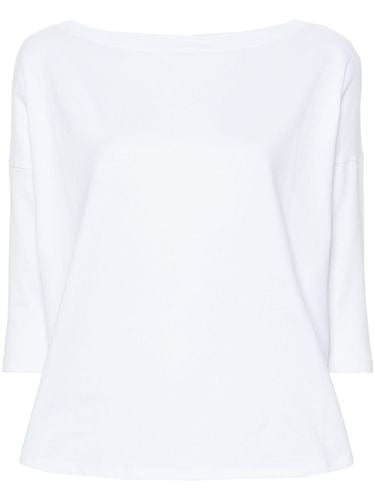 Cotton Boat-neck Top - Wild Cashmere - Modalova