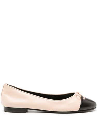 Cap-toe Leather Ballets - Tory Burch - Modalova