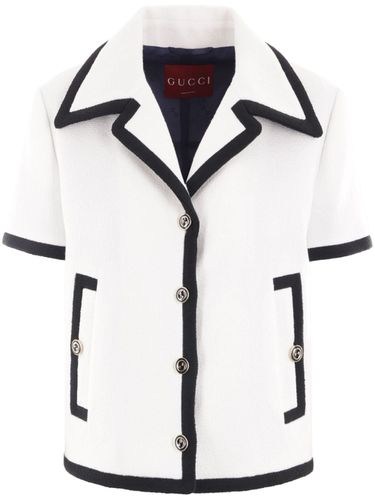 GUCCI - Cotton Tweed Short Jacket - Gucci - Modalova