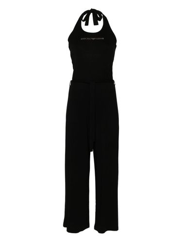 EMPORIO ARMANI - Logo Long Jumpsuit - Emporio Armani - Modalova