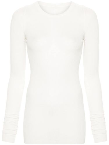 Basic Ribbed Long Sleeve T-shirt - Rick Owens - Modalova