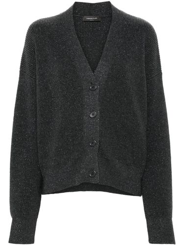 Wool Blend Cardigan - Fabiana Filippi - Modalova