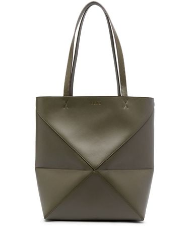 Puzzle Fold Leather Medium Tote Bag - Loewe - Modalova