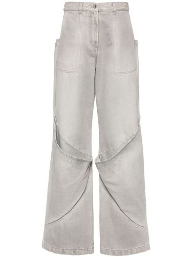 Wide-leg Denim Cotton Jeans - The Attico - Modalova