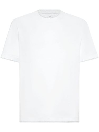 Cotton Jersey T-shirt - Brunello Cucinelli - Modalova