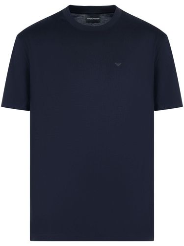 EMPORIO ARMANI - Logo Cotton Shirt - Emporio Armani - Modalova