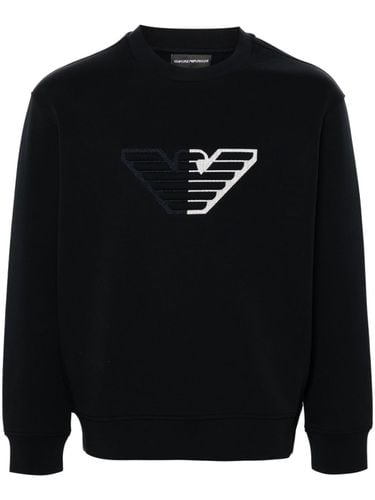 Logo Cotton Sweatshirt - Emporio Armani - Modalova