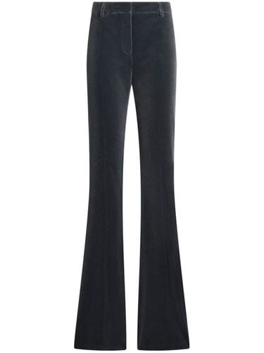 ETRO - Velvet Flared Trousers - Etro - Modalova